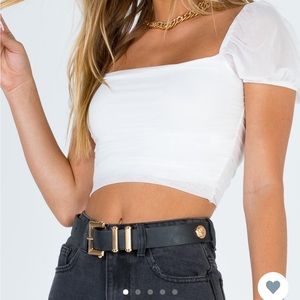 princess polly city lights crop top